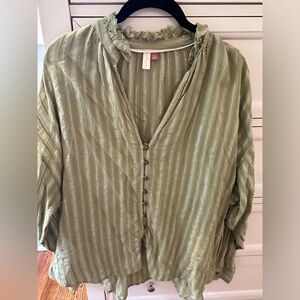 Anthropologie Pilcro blouse